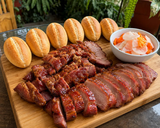 ⚽ Box Palco – Char Siu Artesanal al Carbón