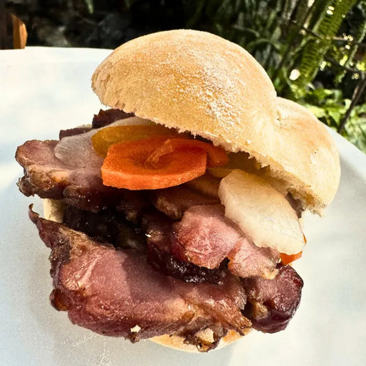 Char Siu Pan | Sánguche de cerdo al carbón – Lima
